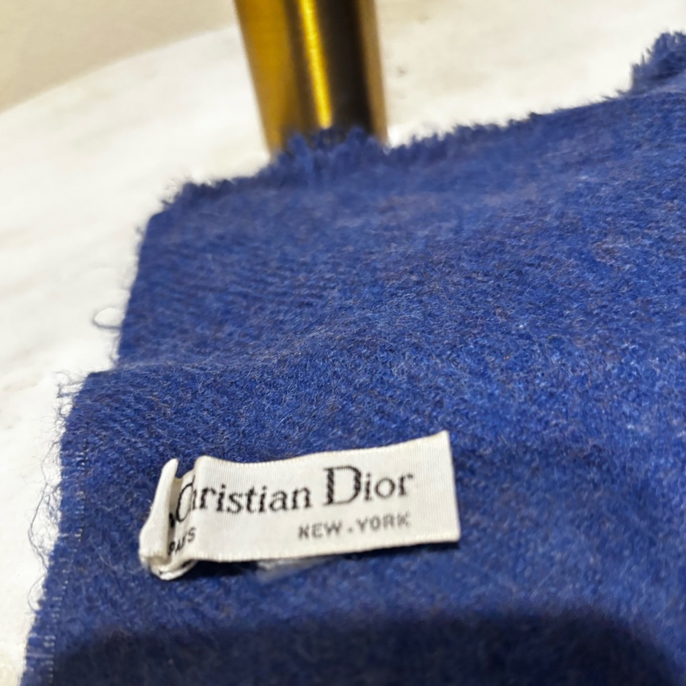 Dior Blue Scarf